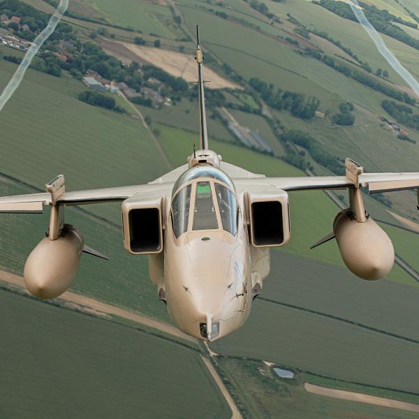 A Jaguar Over East Anglia
